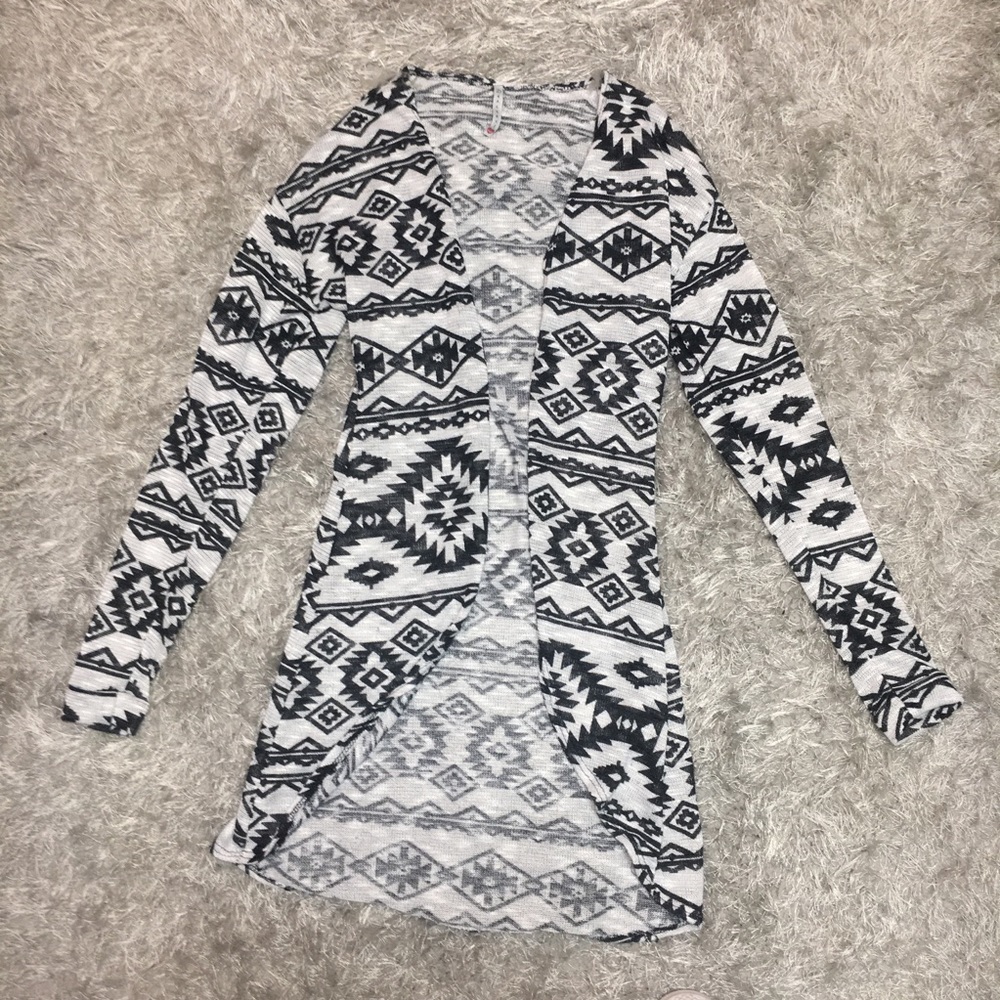 Patterned Cardigan